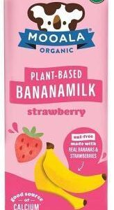 Mooala Organic Strawberry Bananamilk/ Case of 6- 33.8oz*