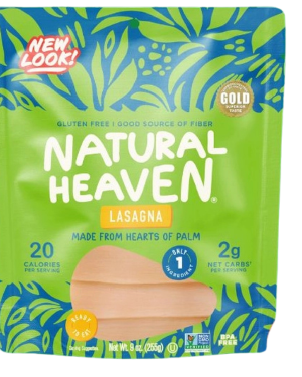 Natural Heaven Hearts of Palm Lasagna- 9oz