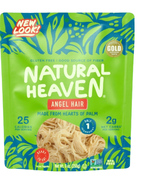 Natural Heaven Hearts of Palm Angel Hair- 9oz