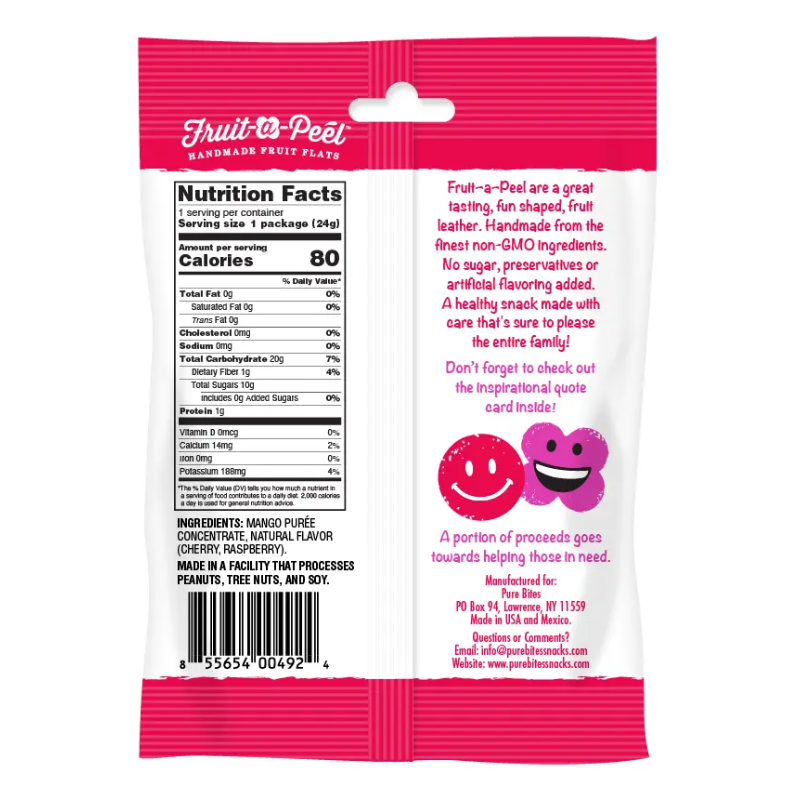 Fruit-a-Peel Sweet Melon Medley Fruit Flats- .84oz - Image 2