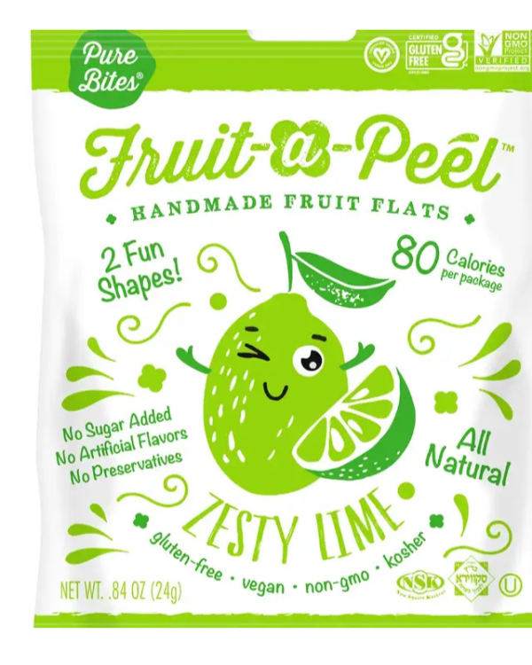 Fruit-a-Peel Zesty Lime Fruit Flats-.84oz