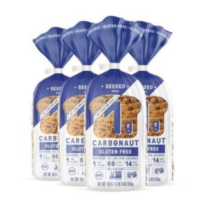 Carbonaut Gluten Free Seeded Bread- 4 Pack*