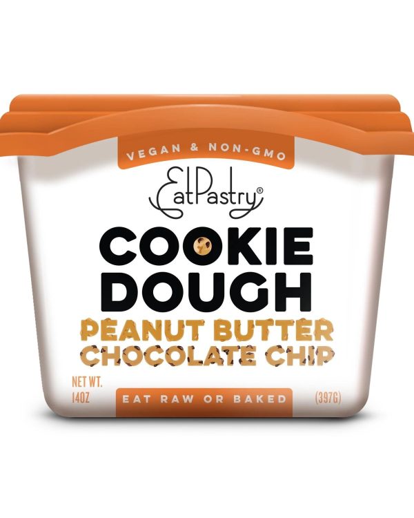 Eat Pastry Vegan Peanut Butter Chocolate Chip Cookie Dough- 14oz
