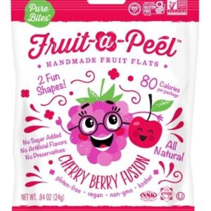 Fruit-a-Peel Cherry Berry Fusion Fruit Flats-.84oz