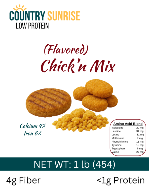 Country Sunrise Chick'n (Flavored) Mix BAG- 1lb