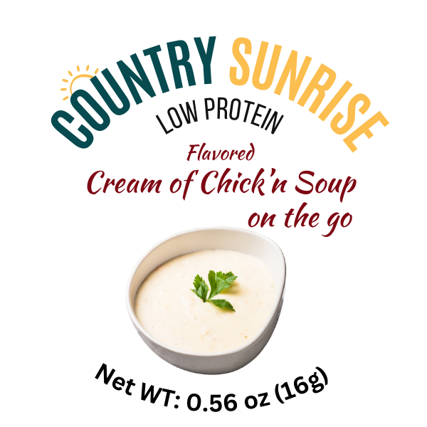 Country Sunrise Flavored Cream of Chick'n  Soup on the go CUP- 0.56 oz
