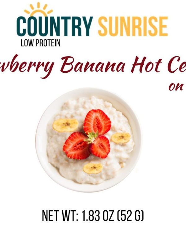 Country Sunrise Strawberry Banana Hot Cereal on the go CUP-52g
