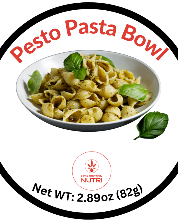 Low Protein Nutri Pesto Pasta Bowl- 2.89oz