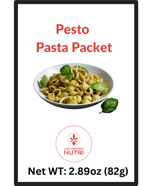Low Protein Nutri Pesto Pasta Packet- 2.89oz