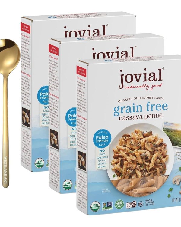 Jovial Cassava Penne Pasta- 8oz/ Case of 3*