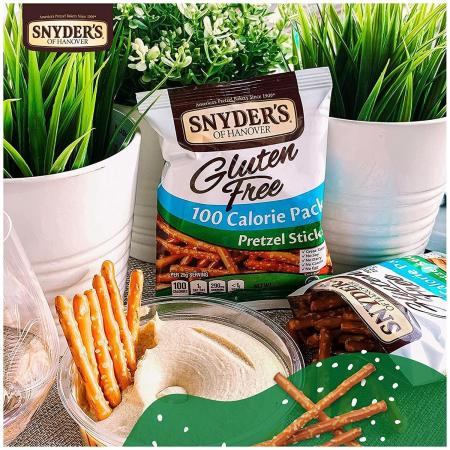 Snyder's Gluten-Free Pretzel Sticks-Single Pack Case 24- .9oz*