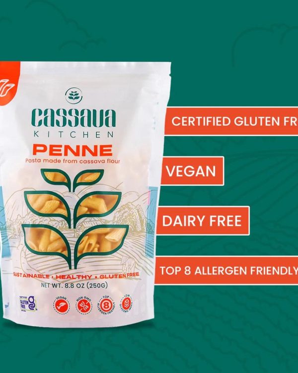 Cassava Kitchen Penne Pasta-250g