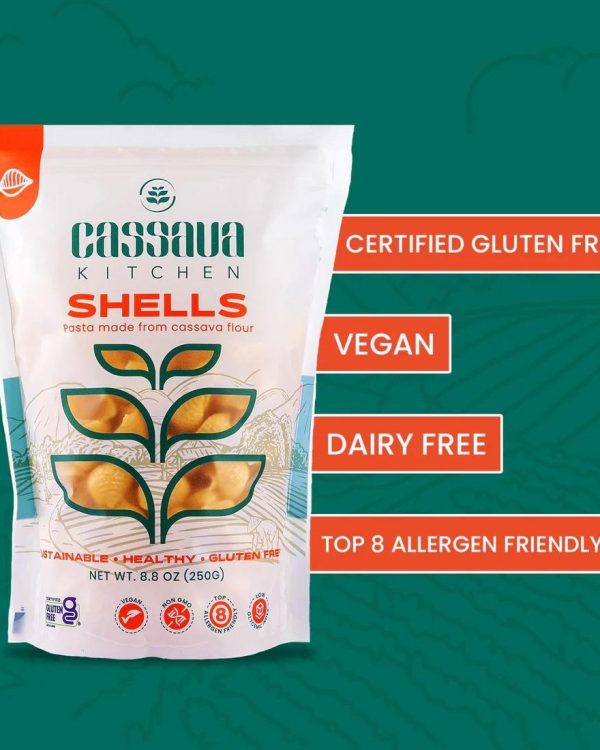 Cassava Kitchen Shell Pasta-250g