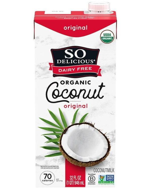 So Delicious Original Coconut Milk Beverage Shelf Stable - 1qt