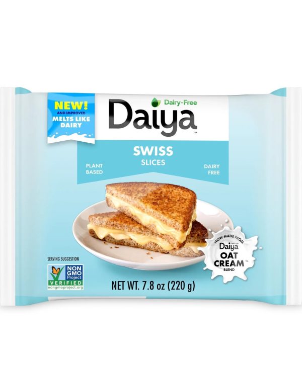 daiya Swiss Cheese Singles- 7.8oz