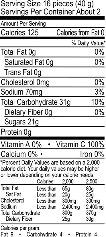 Surf Sweets Fruity Bears- 2.75oz - Image 2