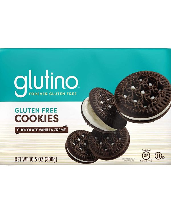 Glutino Gluten Free Cookies Chocolate & Vanilla Crème- 10.5 oz*