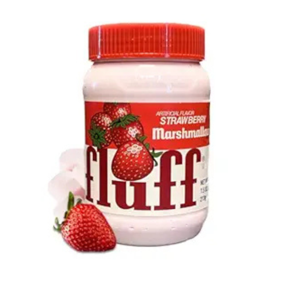 Marshmallow Fluff Strawberry Traditional Baking Spread and Crème- 7.5oz