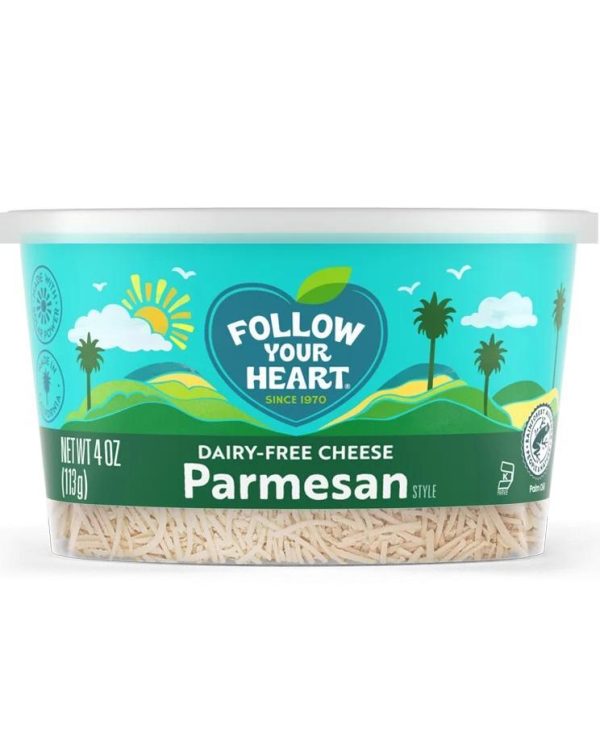Follow Your Heart Parmesan Style Shredded Cheese- 4oz