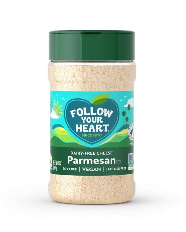 Follow Your Heart Parmesan Style Grated Cheese Shaker- 5oz