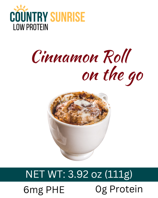 Country Sunrise Cinnamon Roll on the go CUP-3.92oz