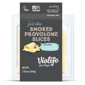 Violife Smoked Provolone Cheese Slices- 7oz