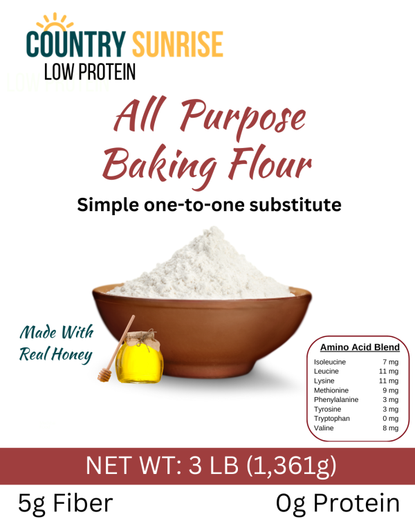 Country Sunrise All Purpose Baking Flour BAG-3lb
