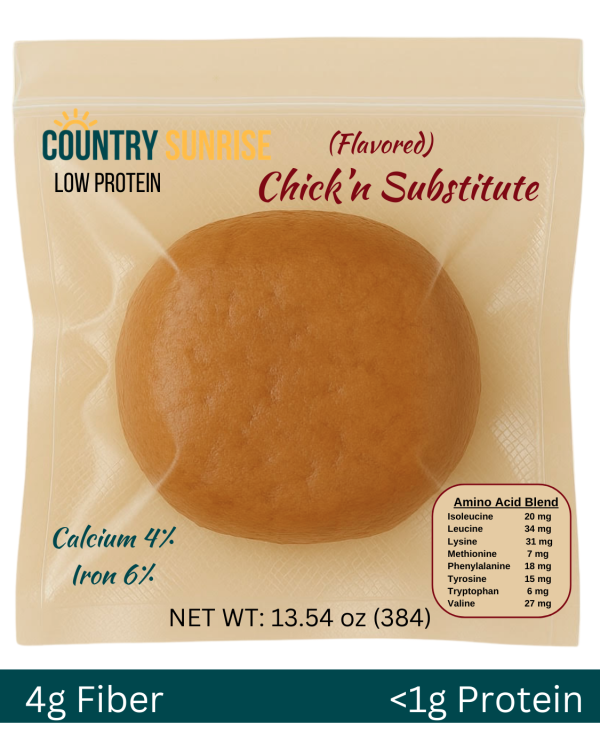 Country Sunrise Chick'n (Flavored) Ready To Eat Substitute- 12.91oz