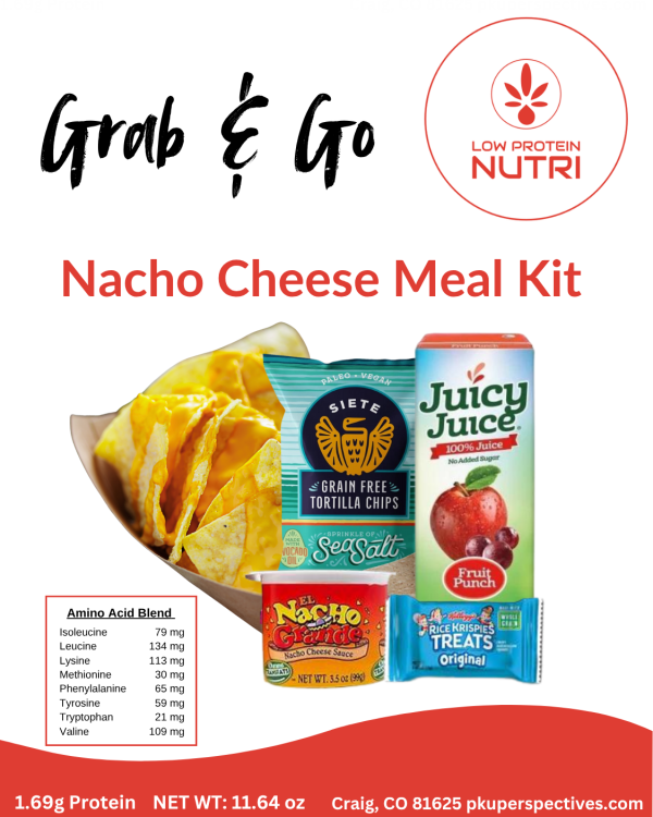 Low Protein Nutri Grab & Go Nacho Cheese Meal Kit - 11.64oz