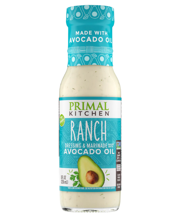 Primal Kitchen No-Dairy Ranch Dressing and Marinade Sauce-16oz