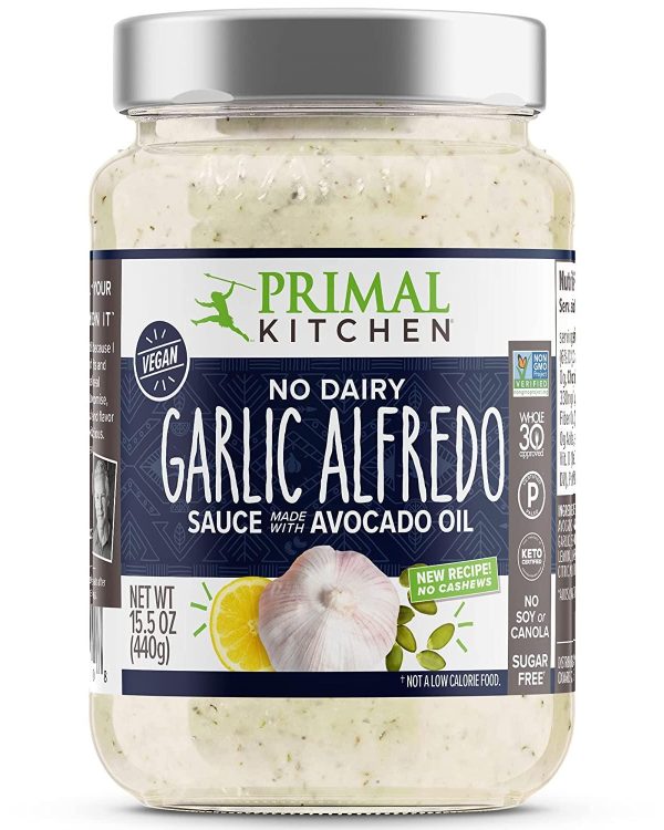 Primal Kitchen No Dairy Garlic Alfredo Sauce 15oz