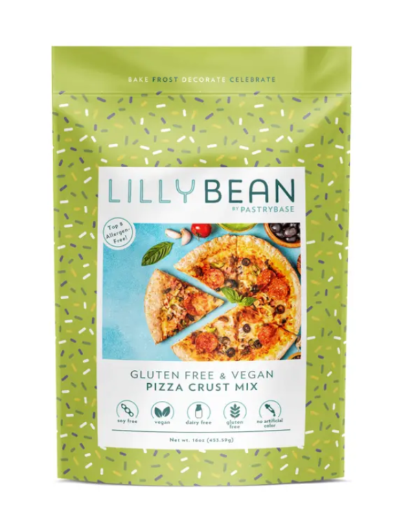 Lillybean Pizza Crust Mix (Vegan and Gluten-Free)