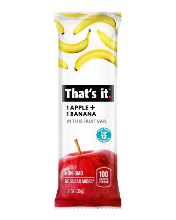That's It Fruit Bar Apple and Banana- 1.2oz