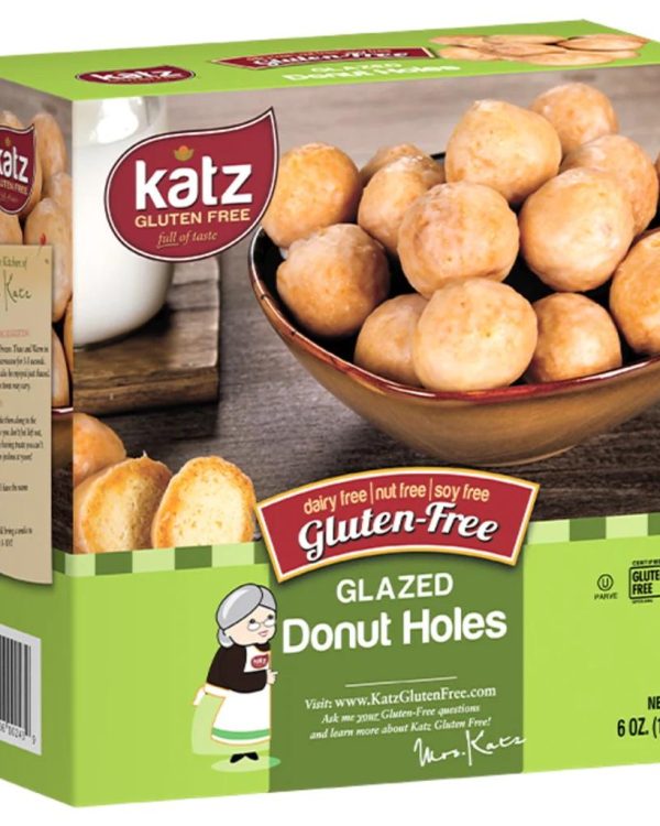 Katz Gluten Free Glazed Donut Holes BOX- 6oz