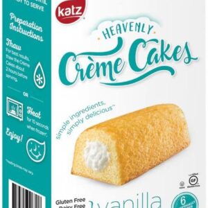 Katz Gluten Free Heavenly Vanilla Creme Cake- 8.8oz