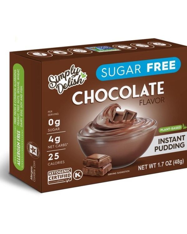 Simply Delish Chocolate Pudding - 1.7oz
