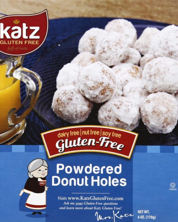 Katz Gluten Free Powdered Donut Holes BOX- 6oz