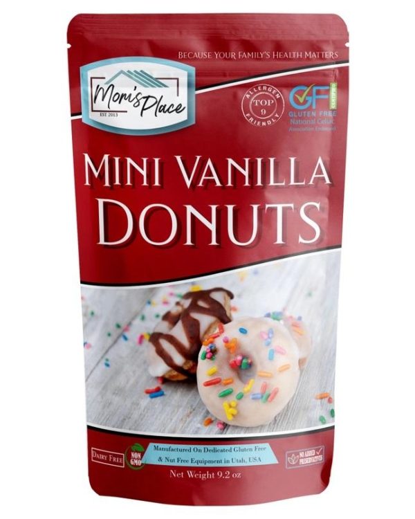Mom's Place Gluten/Dairy-Free Mini Vanilla Donut Mix- 9.2oz