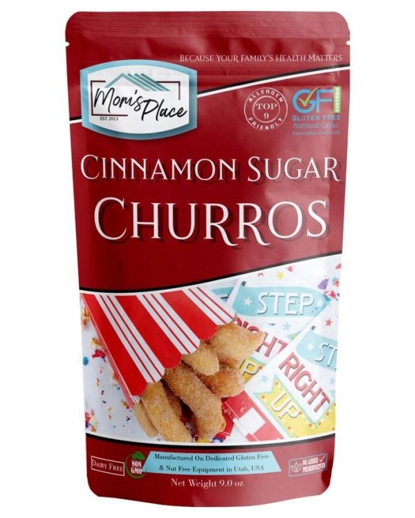 Mom's Place Gluten/Dairy-Free Cinnamon Sugar Churros Mix- 9oz