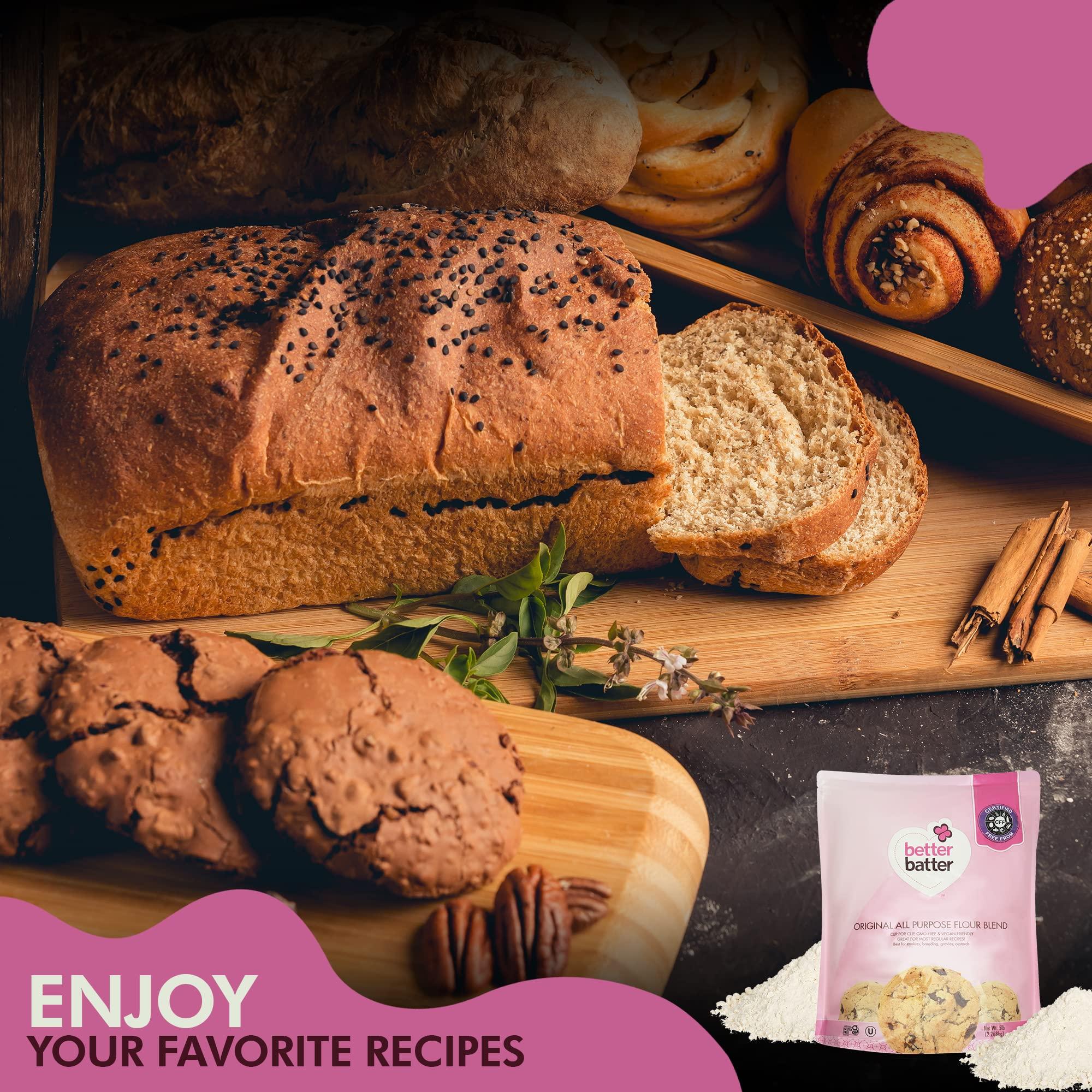 Better Batter Gluten Free Bread Flour Blend- 1lb - Image 3