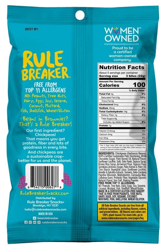 Rule Breaker Snacks Birthday Cake Bites- 4oz - Image 3