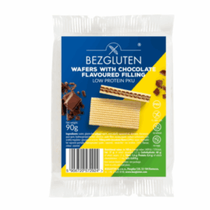 Bezgluten Low Protein Wafer Cookie with Chocolate Filling-90g