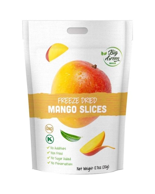 Big Green Organic Freeze-Dried Mango- .7oz
