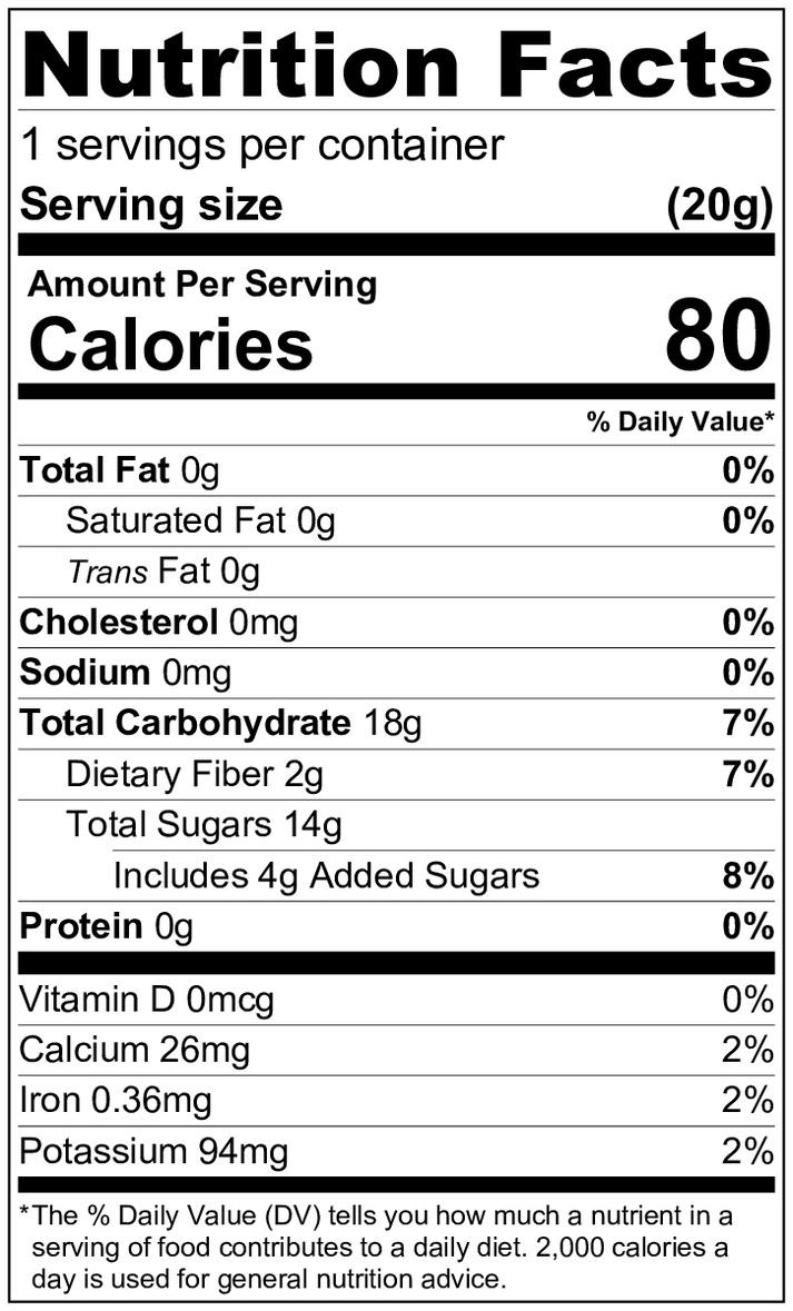 Big Green Organic Freeze Strawberry Slices- .70oz - Image 2