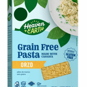 Heaven & Earth Grain Free Cassava Orzo Pasta- 8oz/Case of 3