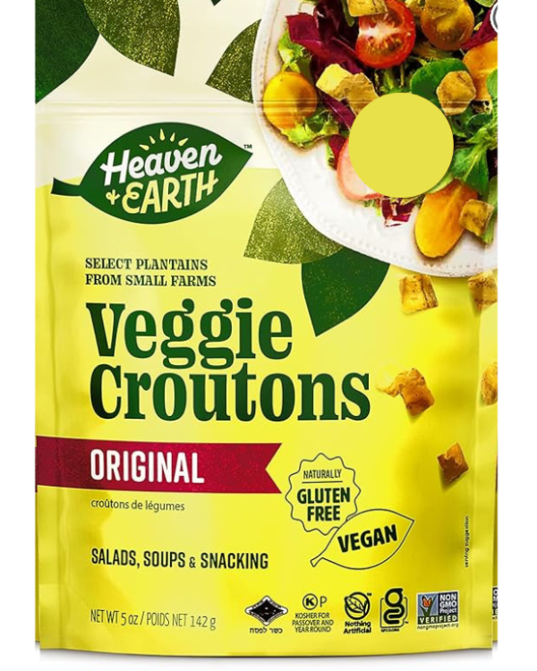 Heaven & Earth Veggie Croutons- 5oz