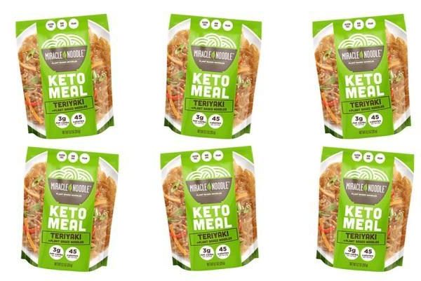 Miracle Noodle Teriyaki Keto Meal- 9.2oz Case of 6*