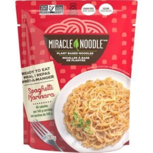 Miracle Noodle Ready To Eat Spaghetti Marinara Meal- 9.9oz
