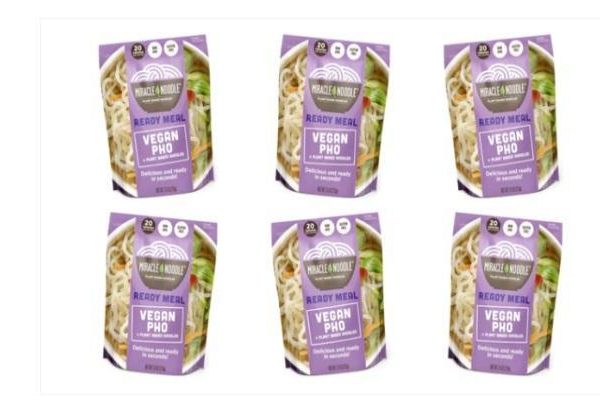 Miracle Noodle Ready To Eat Vegan Pho Meal- 7.6oz Case of 6*