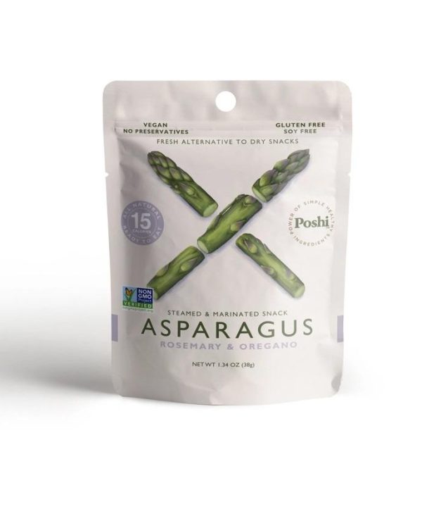 Poshi STEAMED & MARINATED Rosemary & Oregano Asparagus-1.34oz